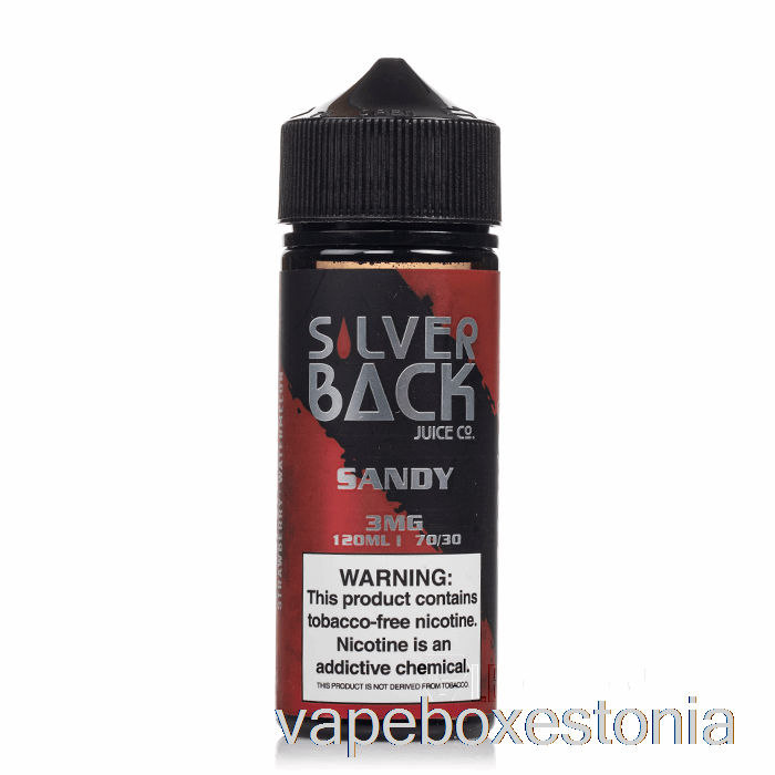 Vape Box Estonia Sandy - Silverback Juice Co. - 120 Ml 0 Mg